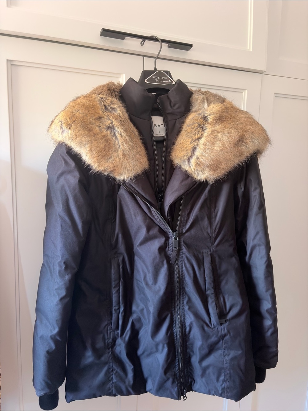 Babaton coat with fur